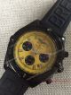 2017 Copy Breitling Avenger Chronograph Watch Yellow Face Black Rubber  (3)_th.jpg